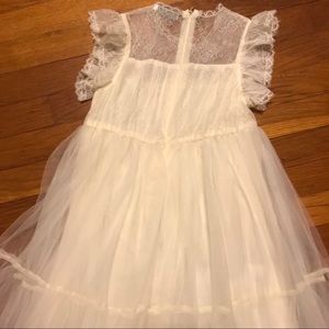 Trish Scully lace tulle special occasion dress